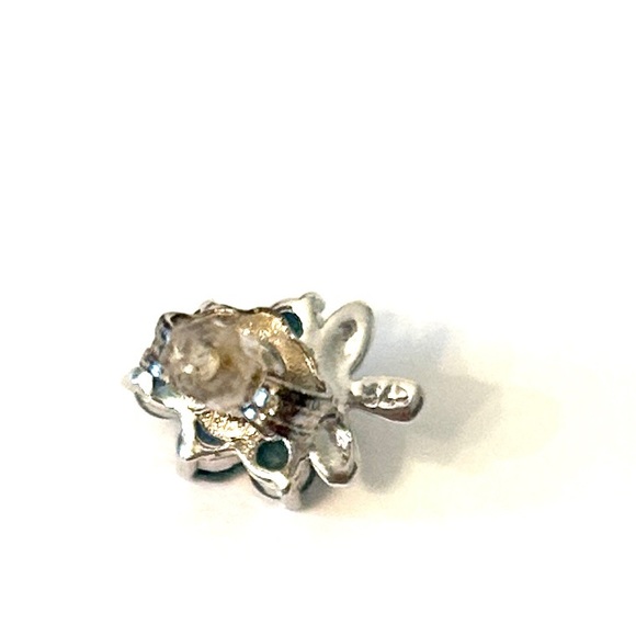 NIB genuine blue sapphires 925 sterling silver stud earrings Septemberbirthstone - Picture 5 of 13